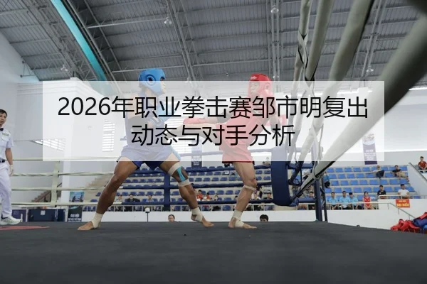 2026年职业拳击赛邹市明复出动态与对手分析